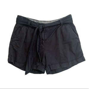 J Crew Waist Tie Cuffed Shorts